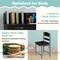 Kids Study Table and Chair Set with Storage Drawer Cabinets Book Organizer